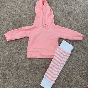 Baby Girl Hoodie & Joggers